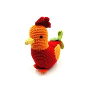 Load image into Gallery viewer, Farm Animal - Red Rooster, 100% Organic Cotton
