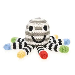 Black & White Octopus - 100% Organic