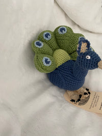 Load image into Gallery viewer, Farm Animal, Blue Turkey - Organic Cotton
