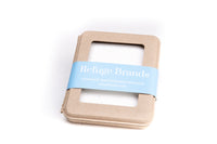 Load image into Gallery viewer, Refuge Brands handmade seed embedded cards are infused with wildflower or poppy seeds. Eco-friendly. 100% recycled ingredients, biodegradable, non-invasive and non-GMO seeds; Plant in potting soil for flowers to grow. Package of five cards + five recycled envelopes.
