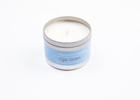 Load image into Gallery viewer, Spa Linen Scented Soy Candle in Tin
