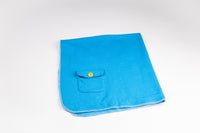 Load image into Gallery viewer, Refuge Brands Recycled/Sustainable Fleece Blanket With Pocket - Small. 30&quot; x 30&quot;.
