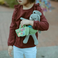 Load image into Gallery viewer, Bunny - Apple Green, 100% Organic Cotton
