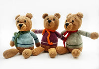 Load image into Gallery viewer, Teddy Bear - Soft Purple, 100% Organic Cotton
